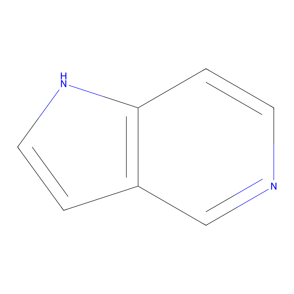 5-Azaindole molecular structure, CAS 271-32-9