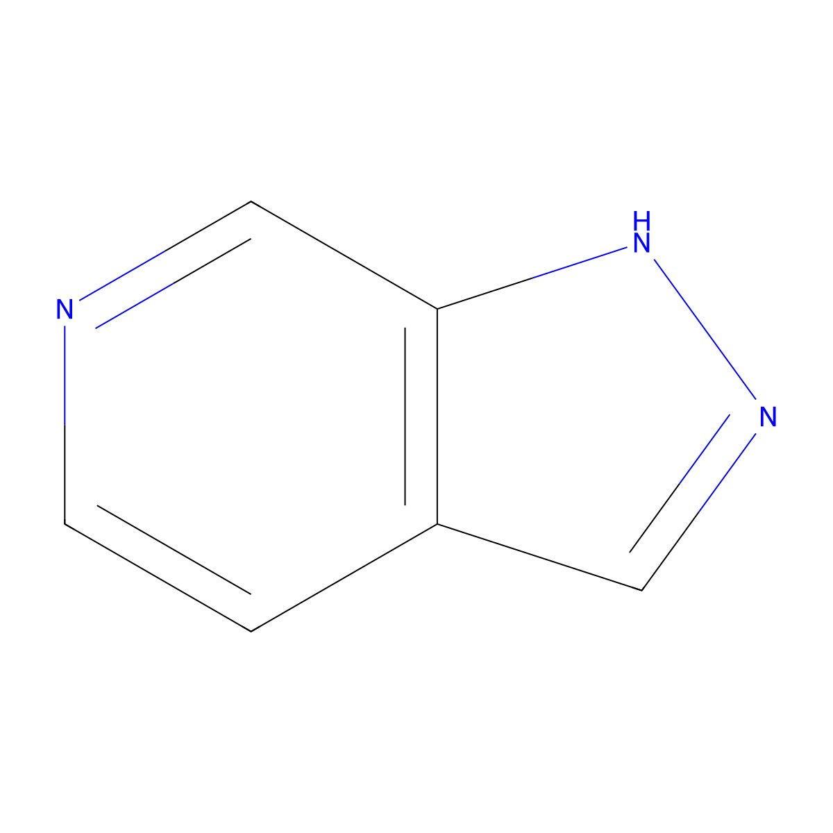 1H-Pyrazolo[3,4-c]pyridine molecular structure, CAS 271-47-6