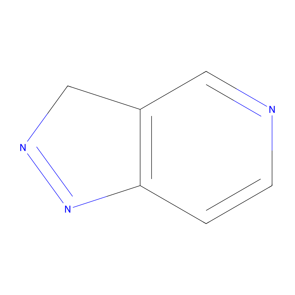 3H-Pyrazolo[4,3-C]pyridine molecular structure, CAS 271-51-2
