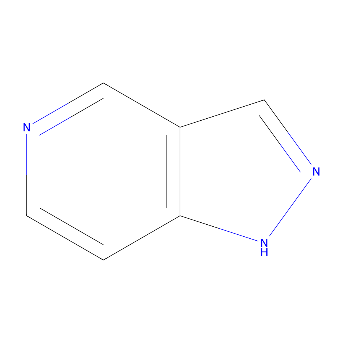 1H-Pyrazolo[4,3-c]pyridine molecular structure, CAS 271-52-3