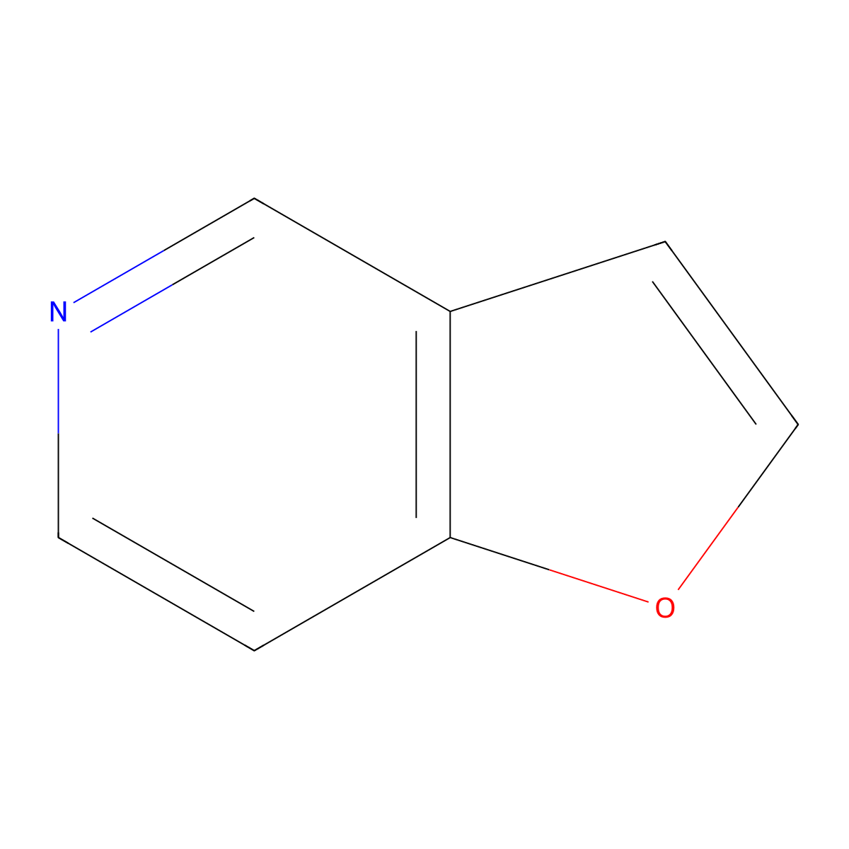 Furo[3,2-c]pyridine molecular structure, CAS 271-92-1