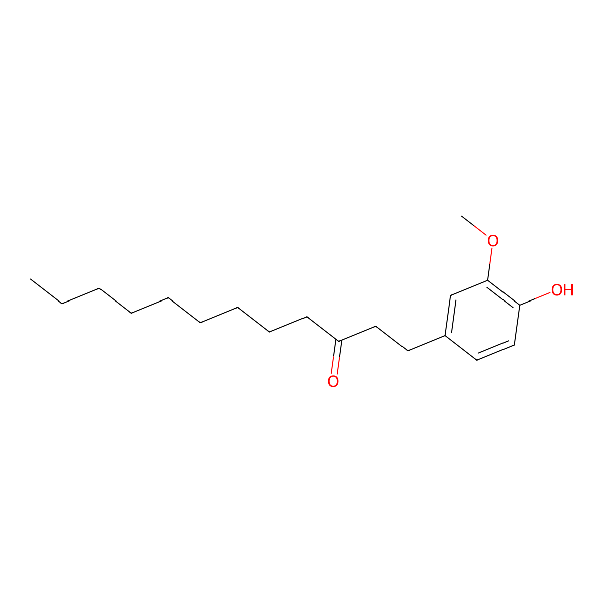 [8]-Paradol molecular structure, CAS 27113-23-1