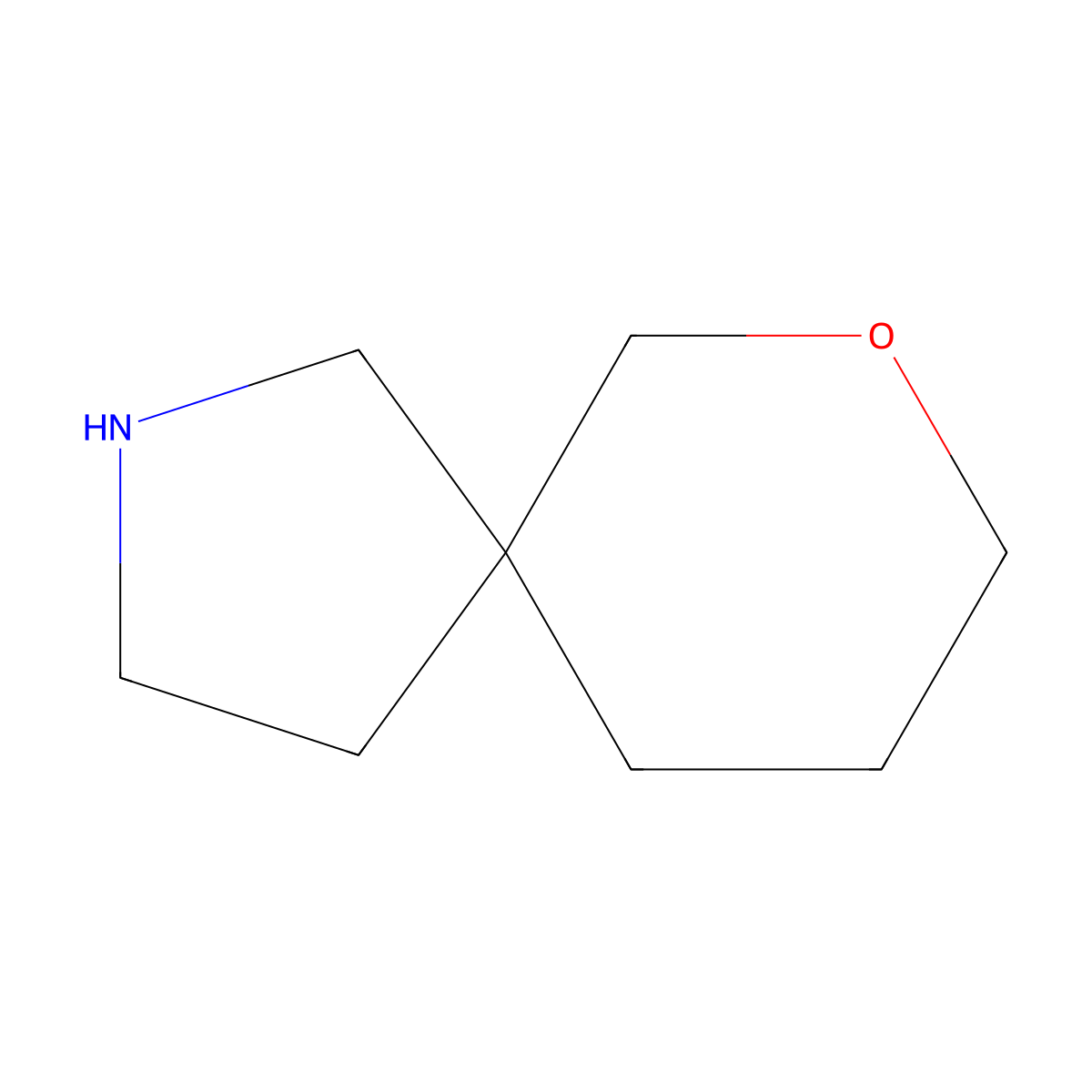 (5R)-7-oxa-2-azaspiro[4.5]decane molecular structure, CAS 2711325-27-6