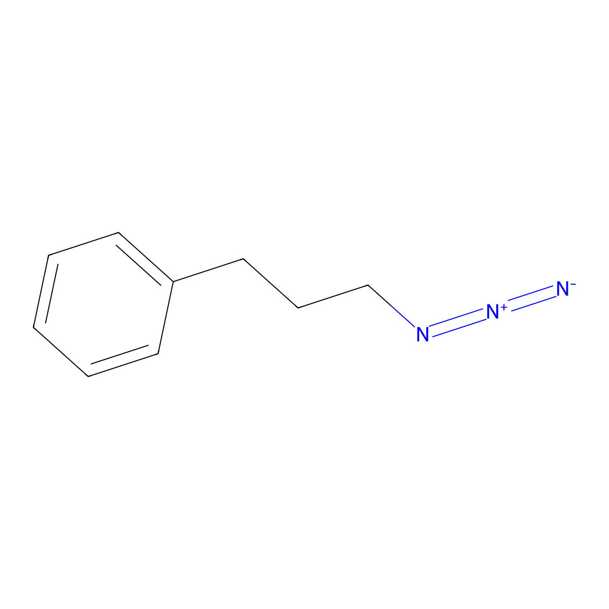 (3-Azidopropyl)benzene molecular structure, CAS 27126-20-1