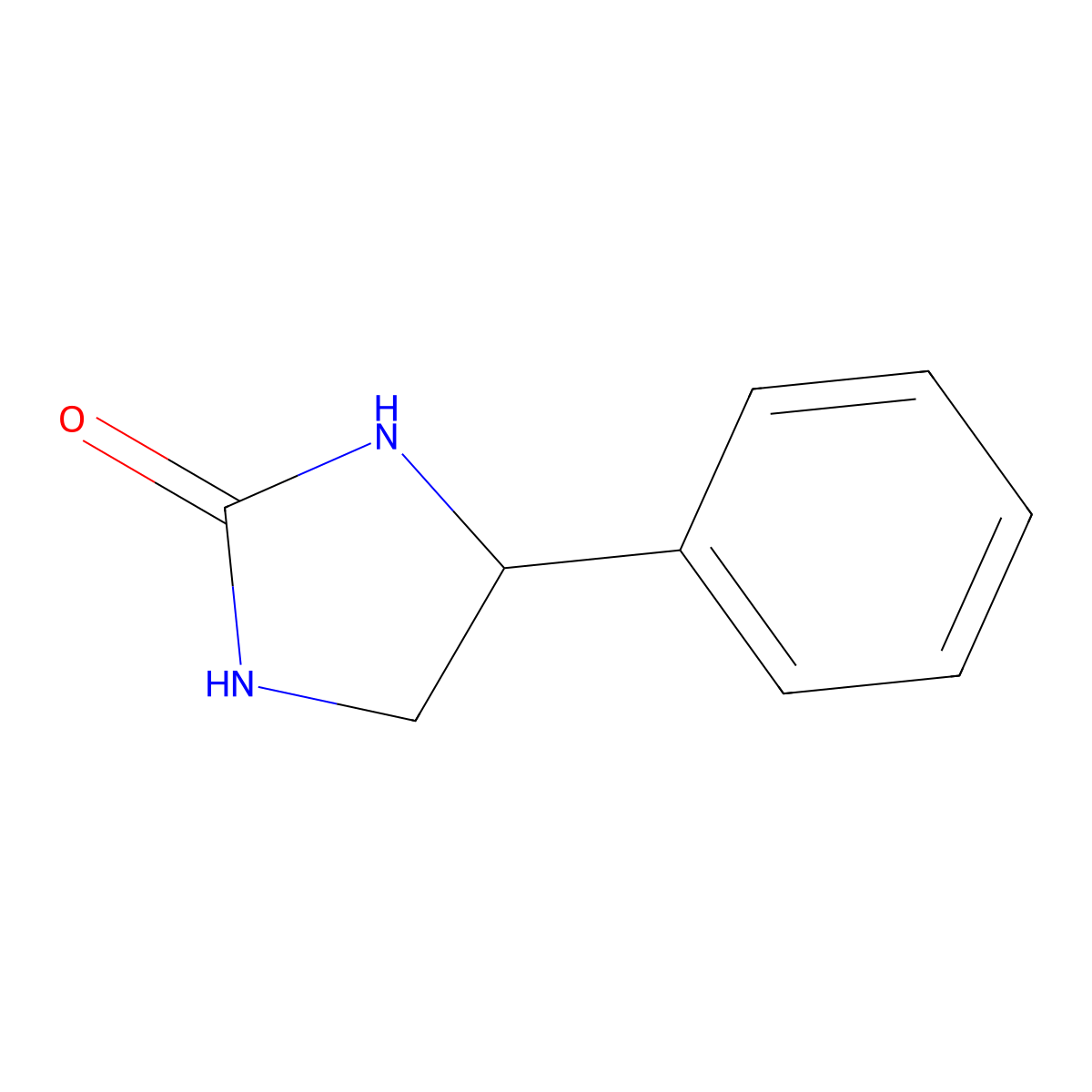 4-Phenylimidazolidin-2-one molecular structure, CAS 27129-49-3