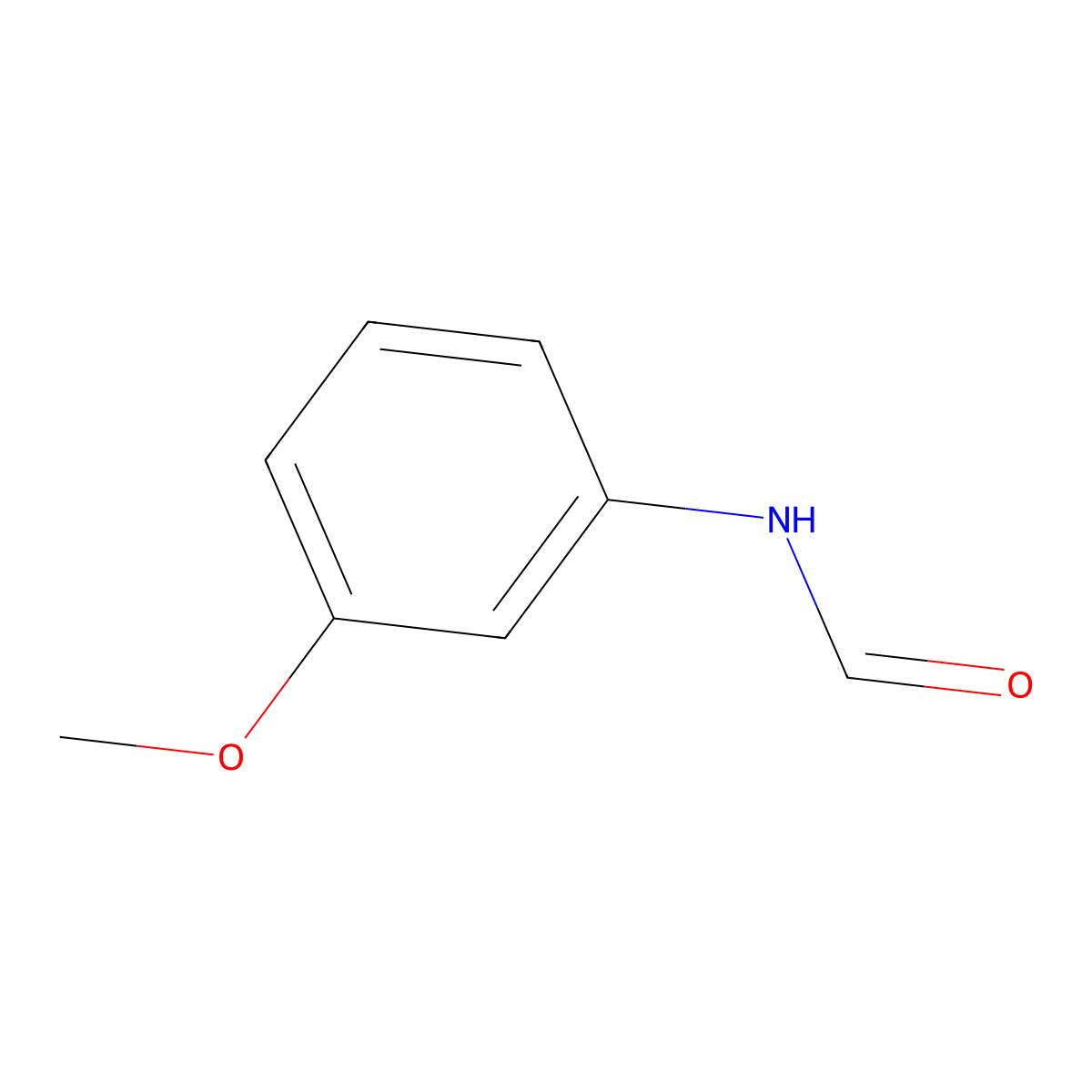 Meta-formanisidide molecular structure, CAS 27145-49-9