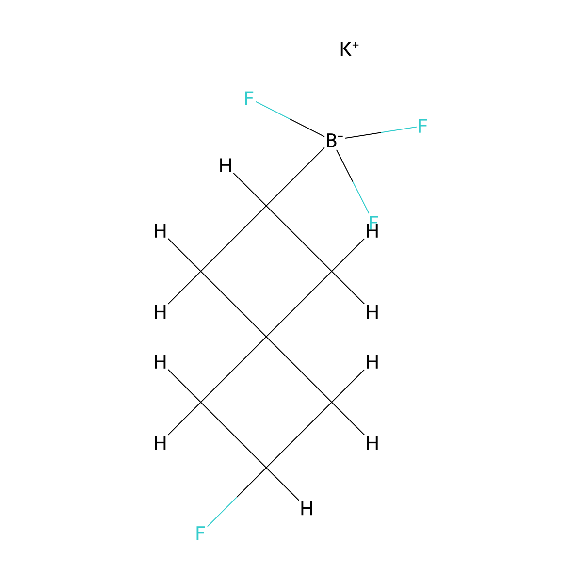 Potassium trifluoro({6-fluorospiro[3.3]heptan-2-yl})boranuide molecular structure, CAS 2715119-88-1