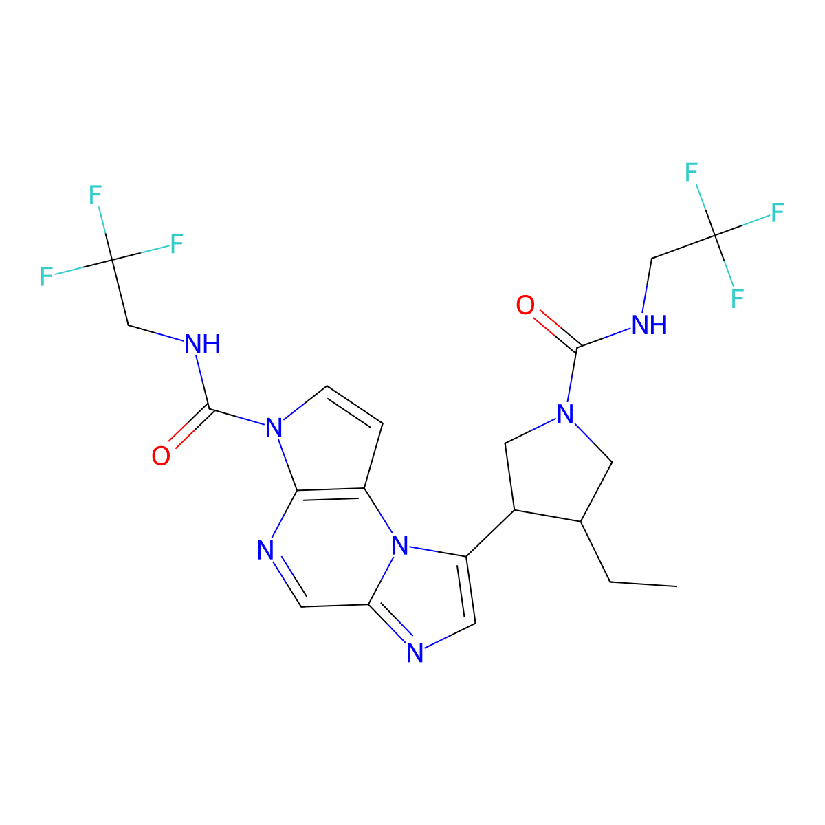 Upadacitinib Impurity 23 molecular structure, CAS 2715120-86-6