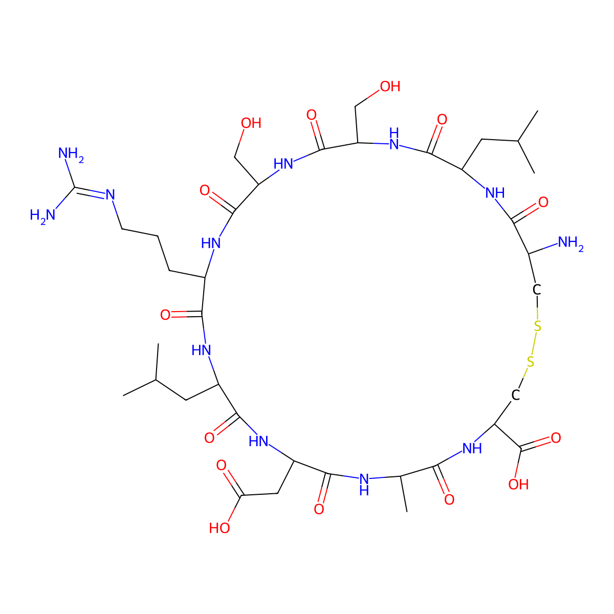 Brain-Binding Peptide molecular structure, CAS 271581-20-5