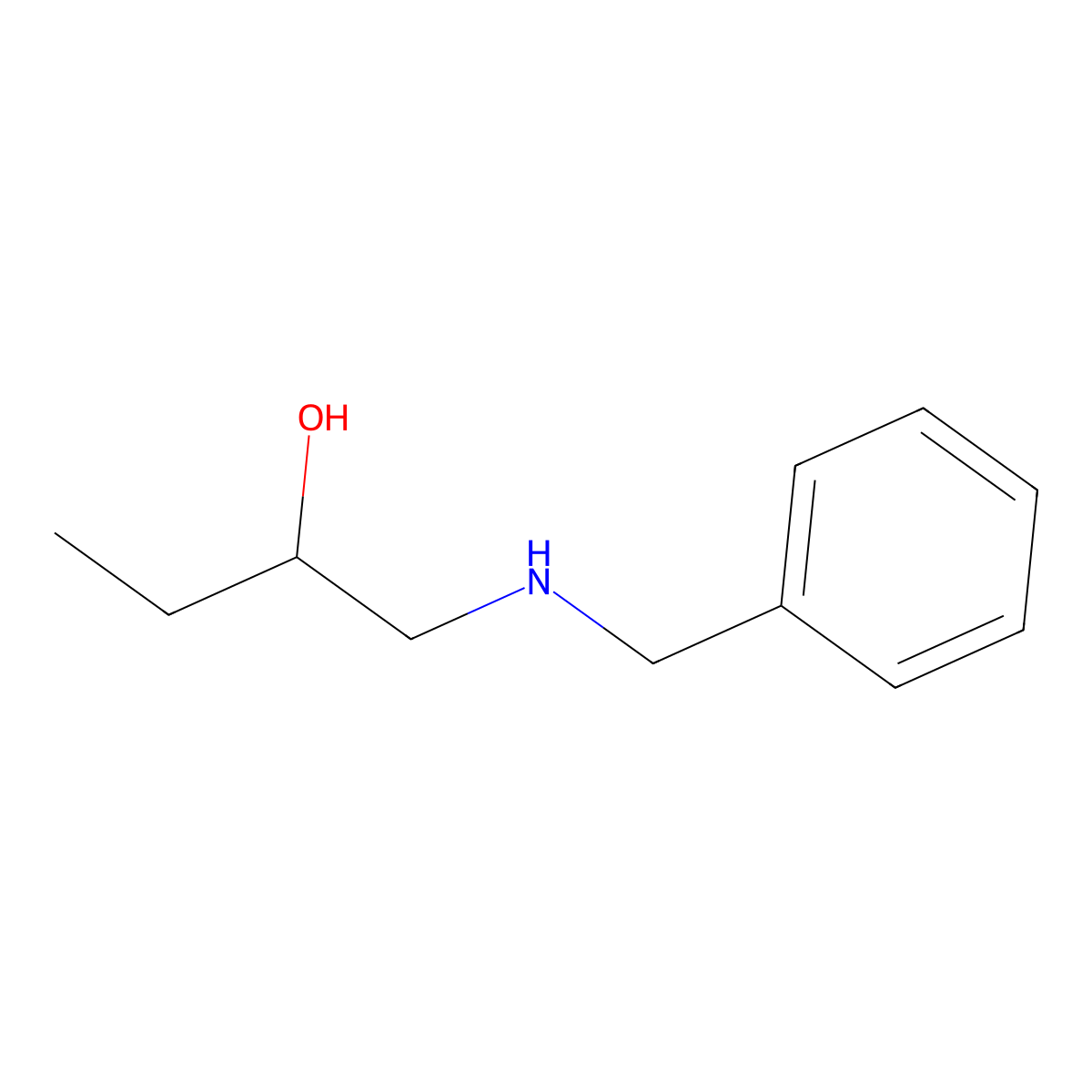 1-(Benzylamino)butan-2-ol molecular structure, CAS 27159-33-7