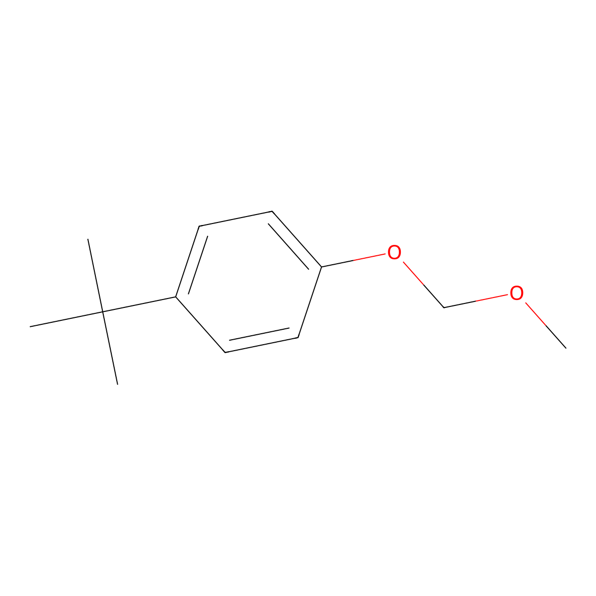 1-(Tert-butyl)-4-(methoxymethoxy)benzene molecular structure, CAS 271600-96-5