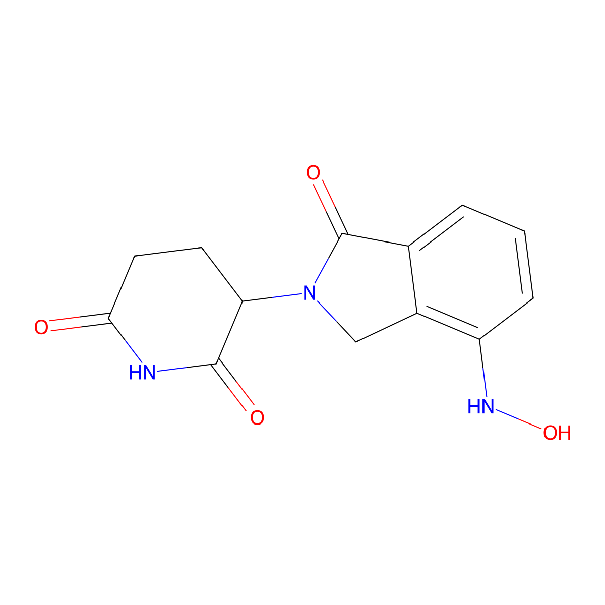 N-Hydroxy Lenalidomide molecular structure, CAS 2717380-87-3