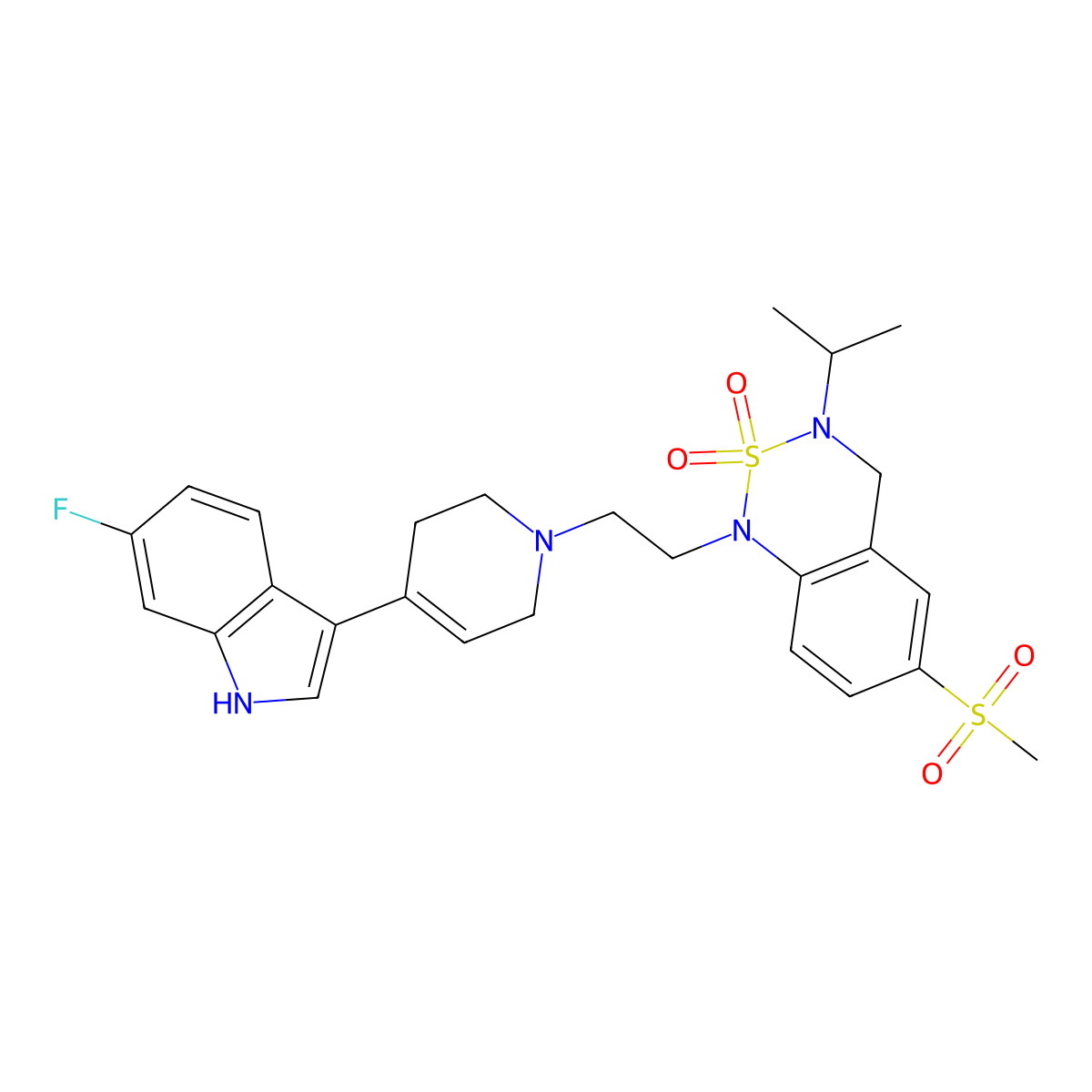 LY 393558 molecular structure, CAS 271780-64-4