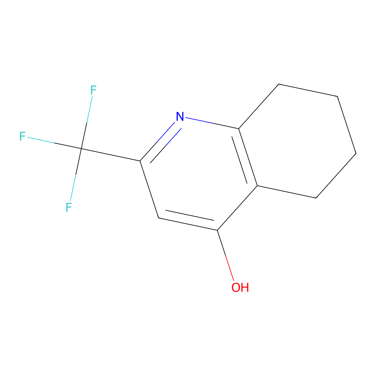 2-(Trifluoromethyl)-5,6,7,8-tetrahydroquinolin-4-ol molecular structure, CAS 2718254-29-4
