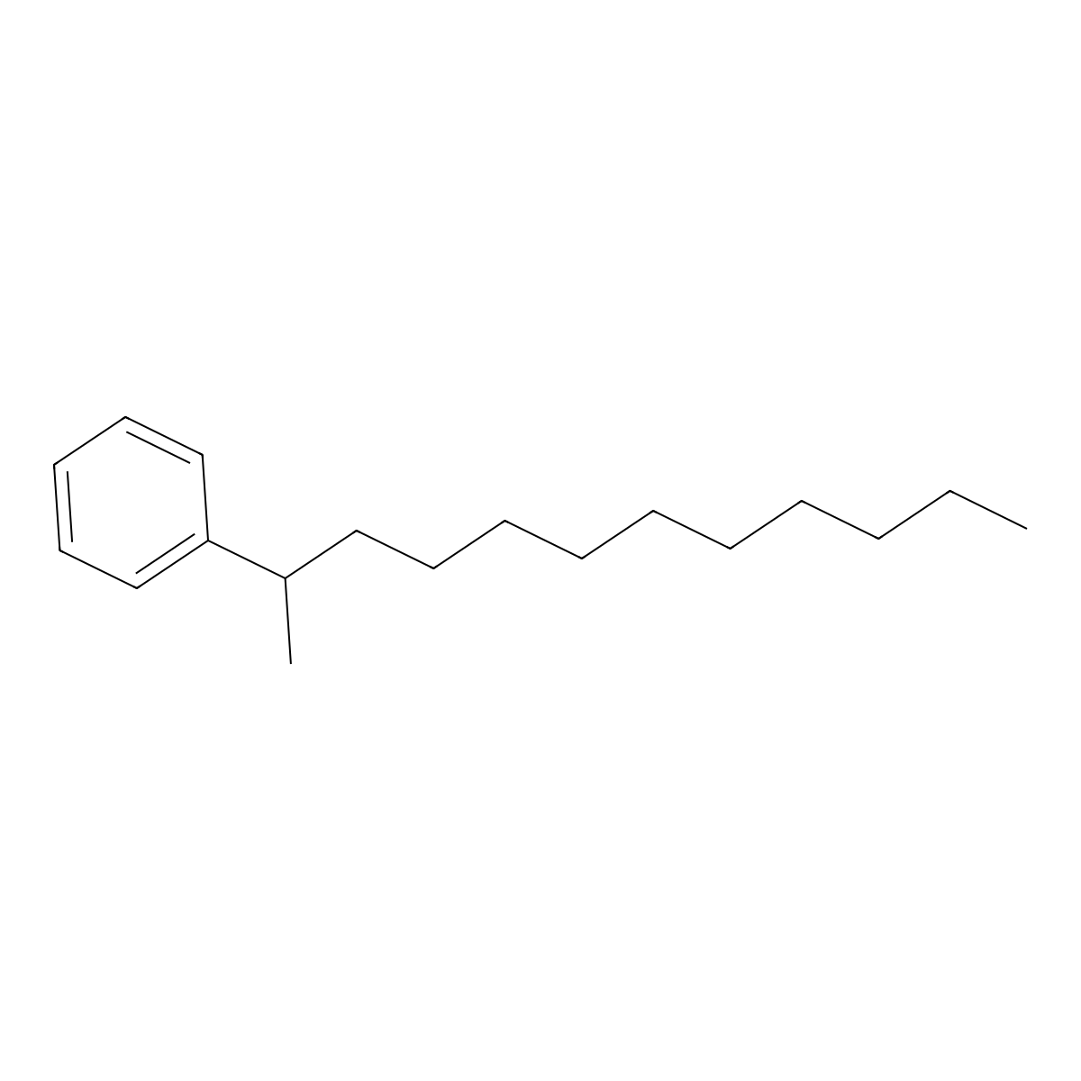 2-Phenyldodecane molecular structure, CAS 2719-61-1
