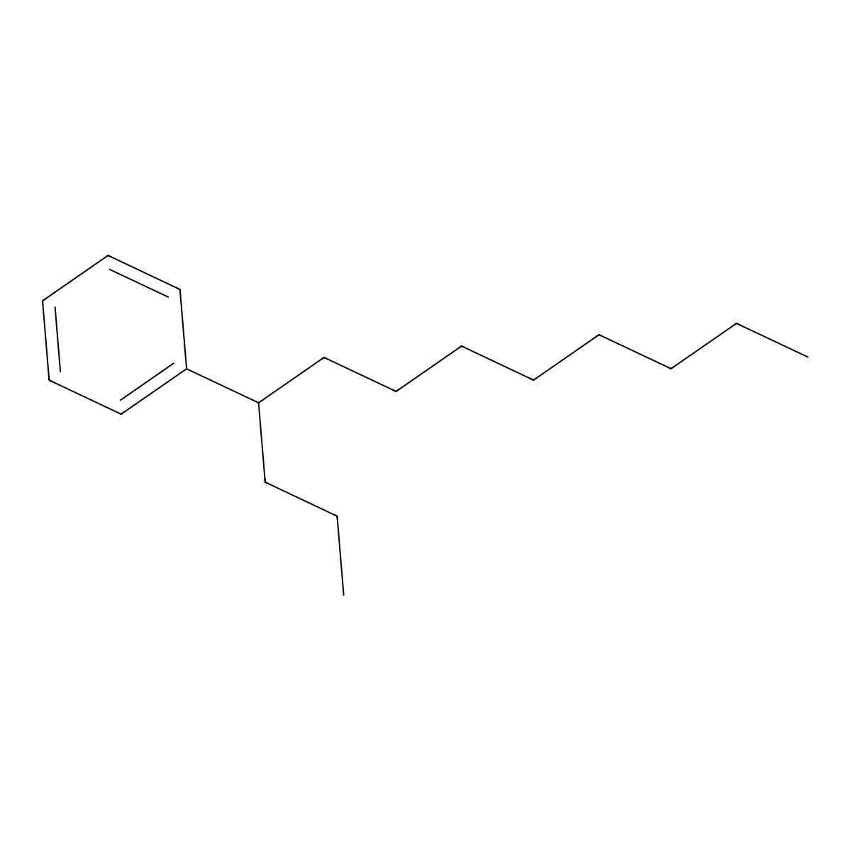 4-Phenyldodecane molecular structure, CAS 2719-64-4