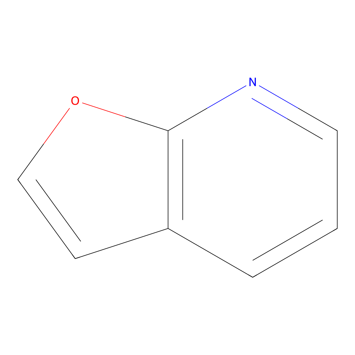 Furo[2,3-b]pyridine molecular structure, CAS 272-01-5