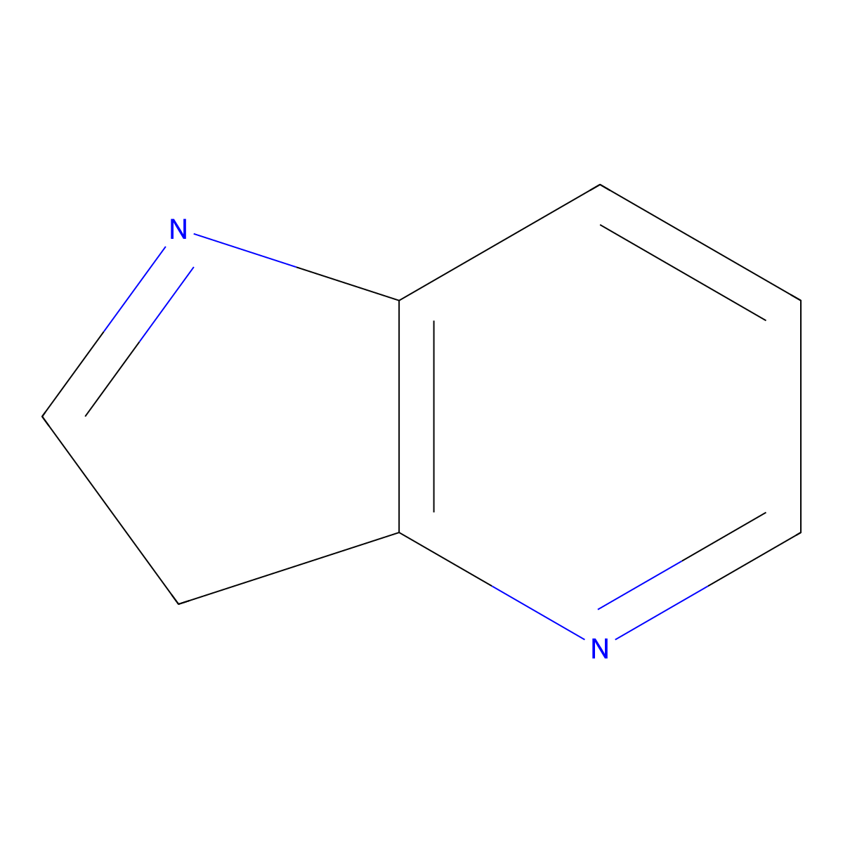 3H-Pyrrolo[3,2-B]pyridine molecular structure, CAS 272-48-0