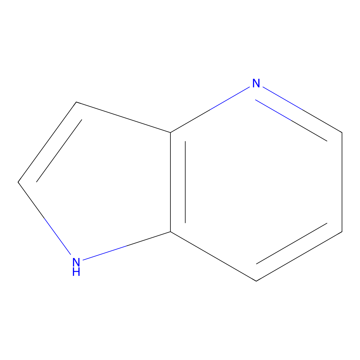 4-Azaindole molecular structure, CAS 272-49-1