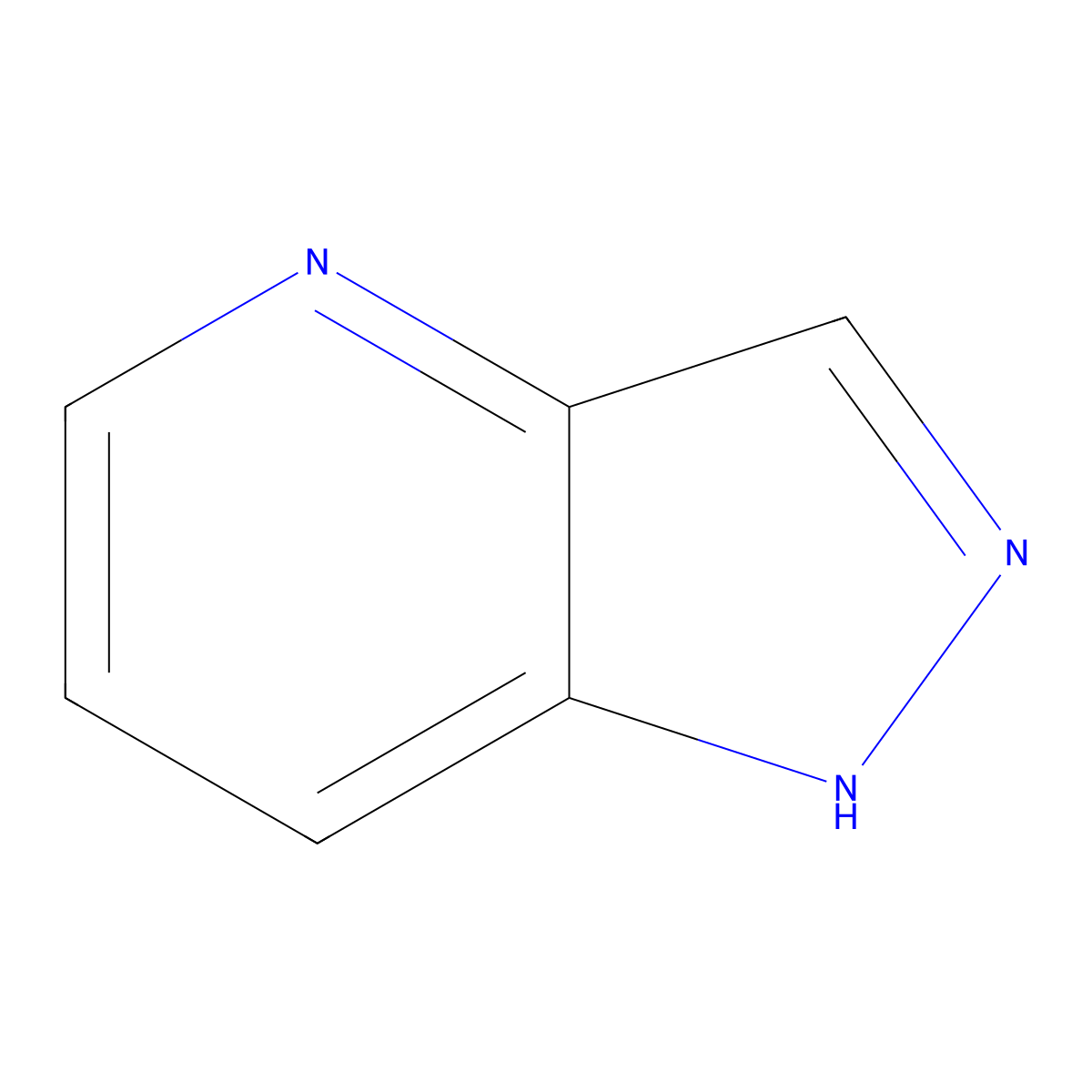 1H-Pyrazolo(4,3-b)pyridine molecular structure, CAS 272-52-6
