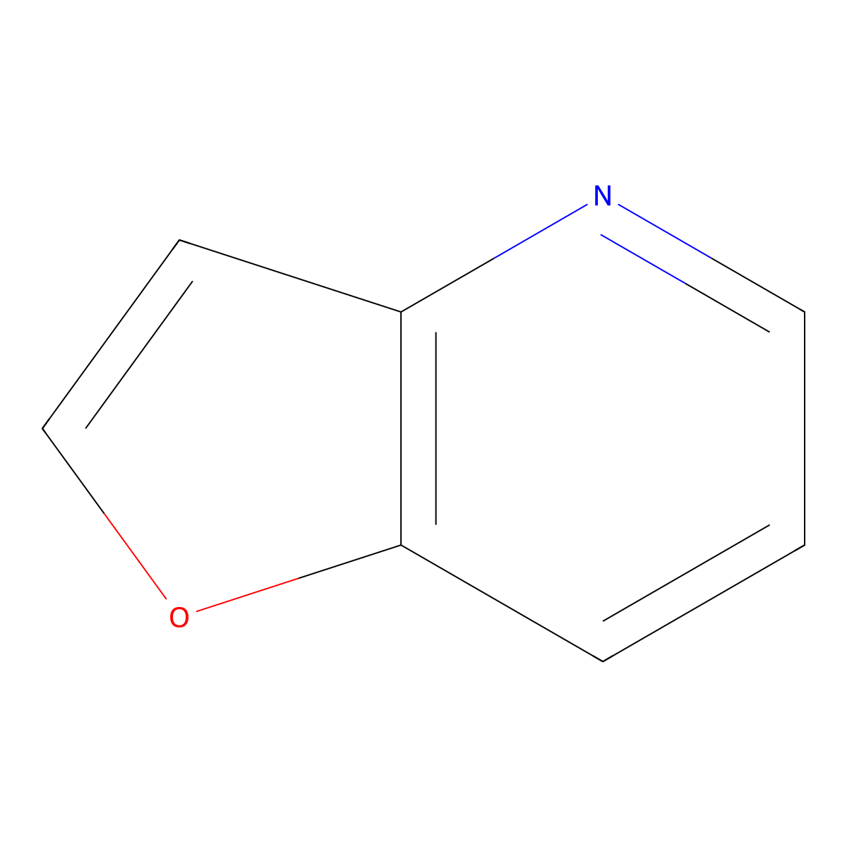 Furo(3,2-b)pyridine molecular structure, CAS 272-62-8