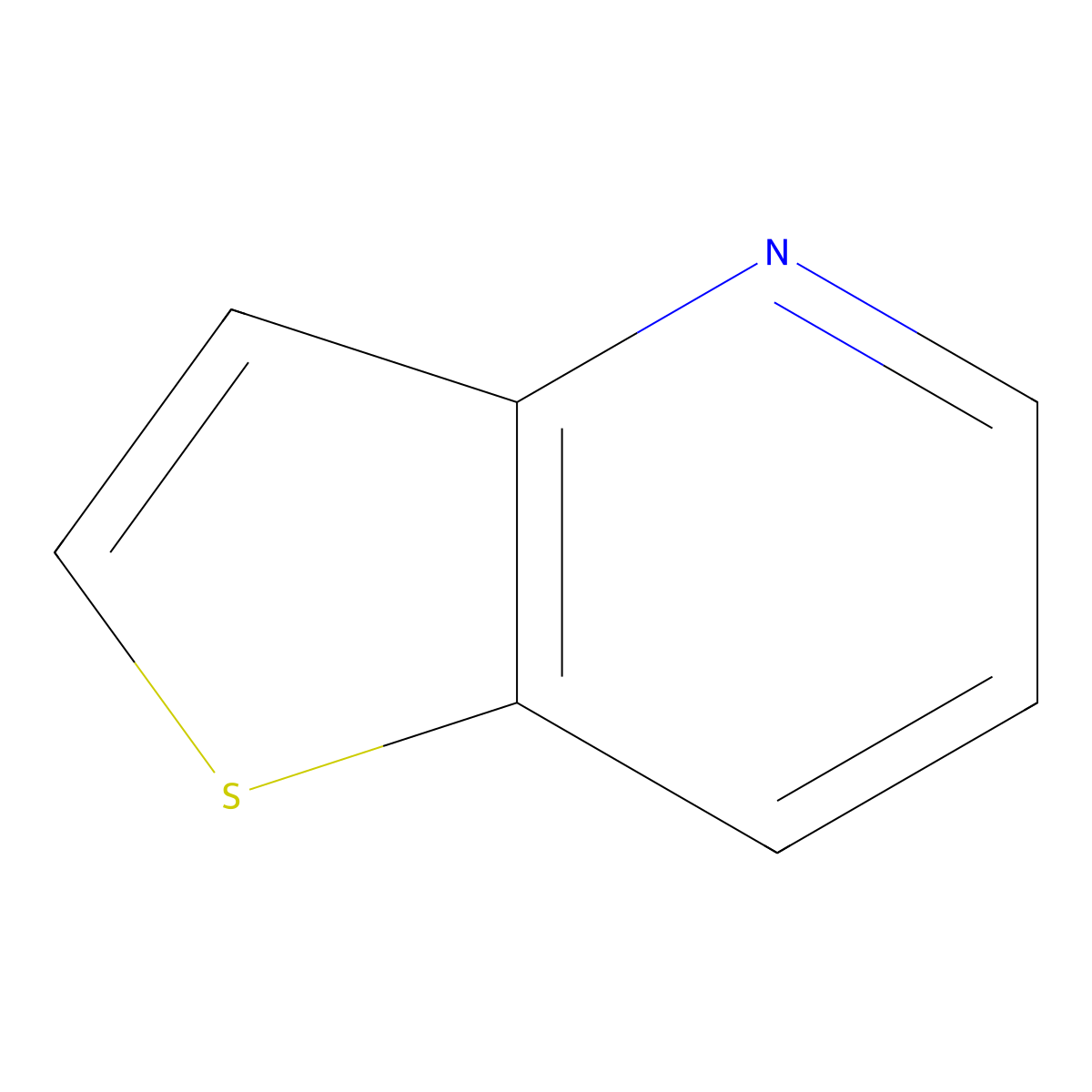Thienopyridine molecular structure, CAS 272-67-3