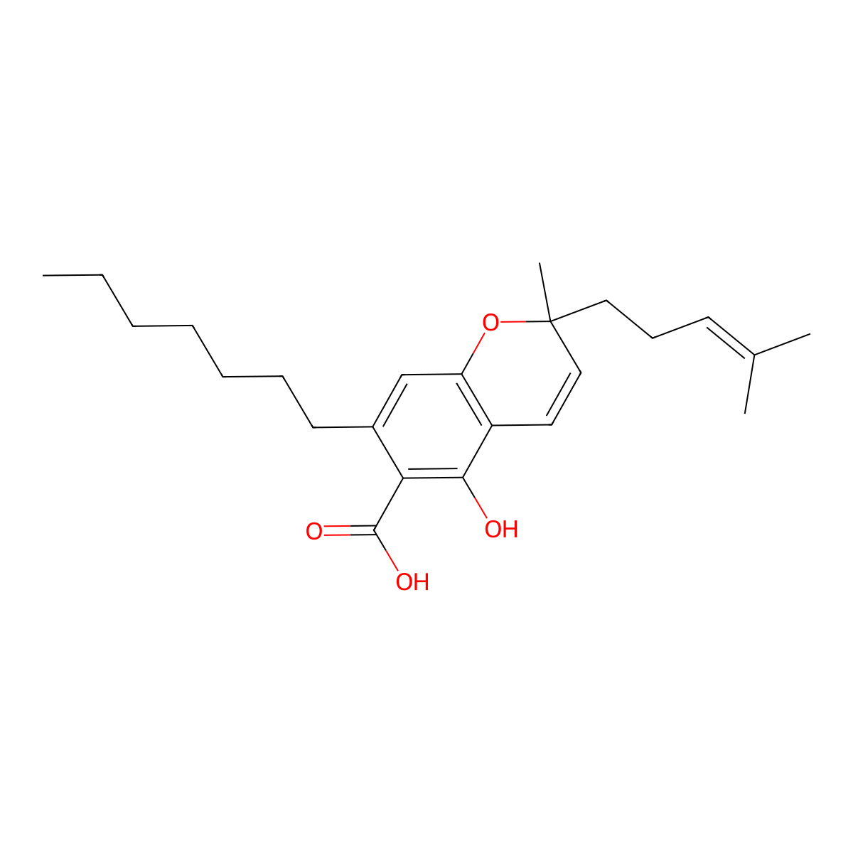 (+/-)-Cannabichromephorolic Acid molecular structure, CAS 2724239-87-4