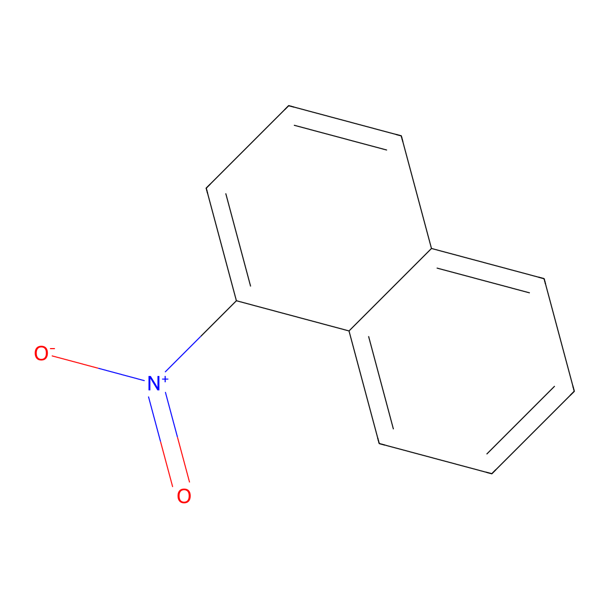 1-Nitronaphthalene molecular structure, CAS 27254-36-0