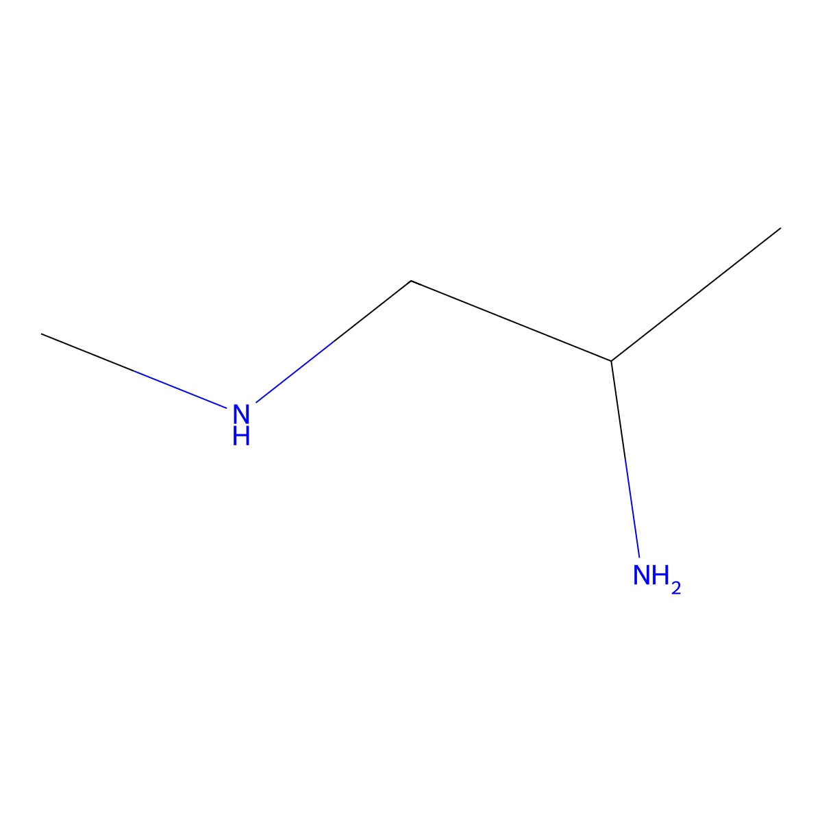 [(2S)-2-aminopropyl](methyl)amine molecular structure, CAS 27255-45-4