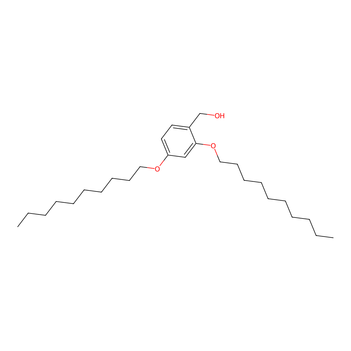 (2,4-Bis(decyloxy)phenyl)methanol molecular structure, CAS 2725764-22-5