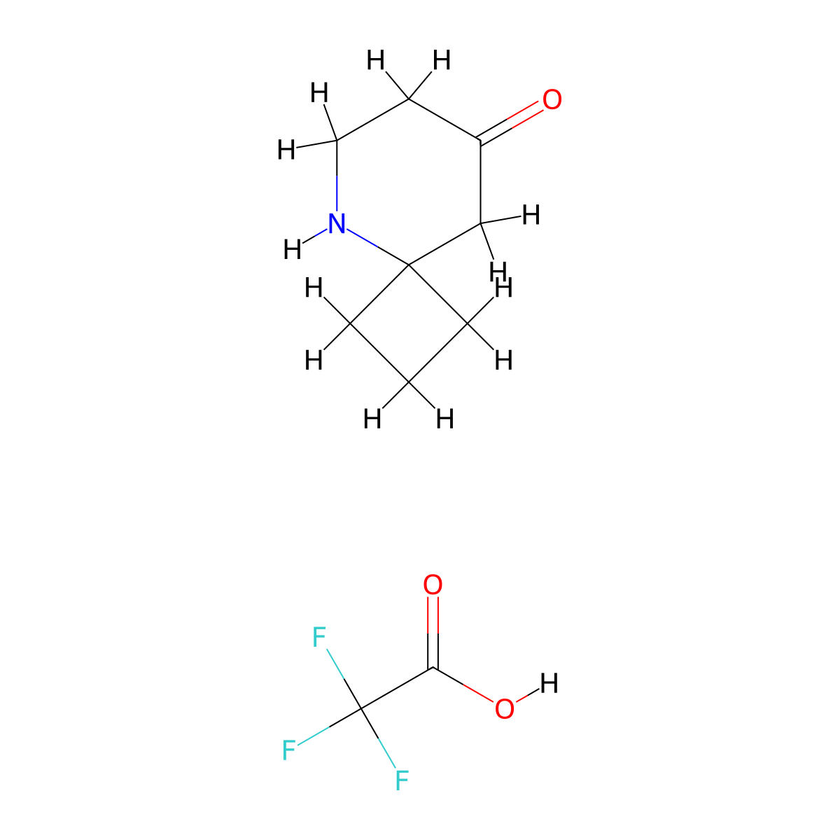 5-Azaspiro[3.5]nonan-8-one;2,2,2-trifluoroacetic acid molecular structure, CAS 2725791-02-4