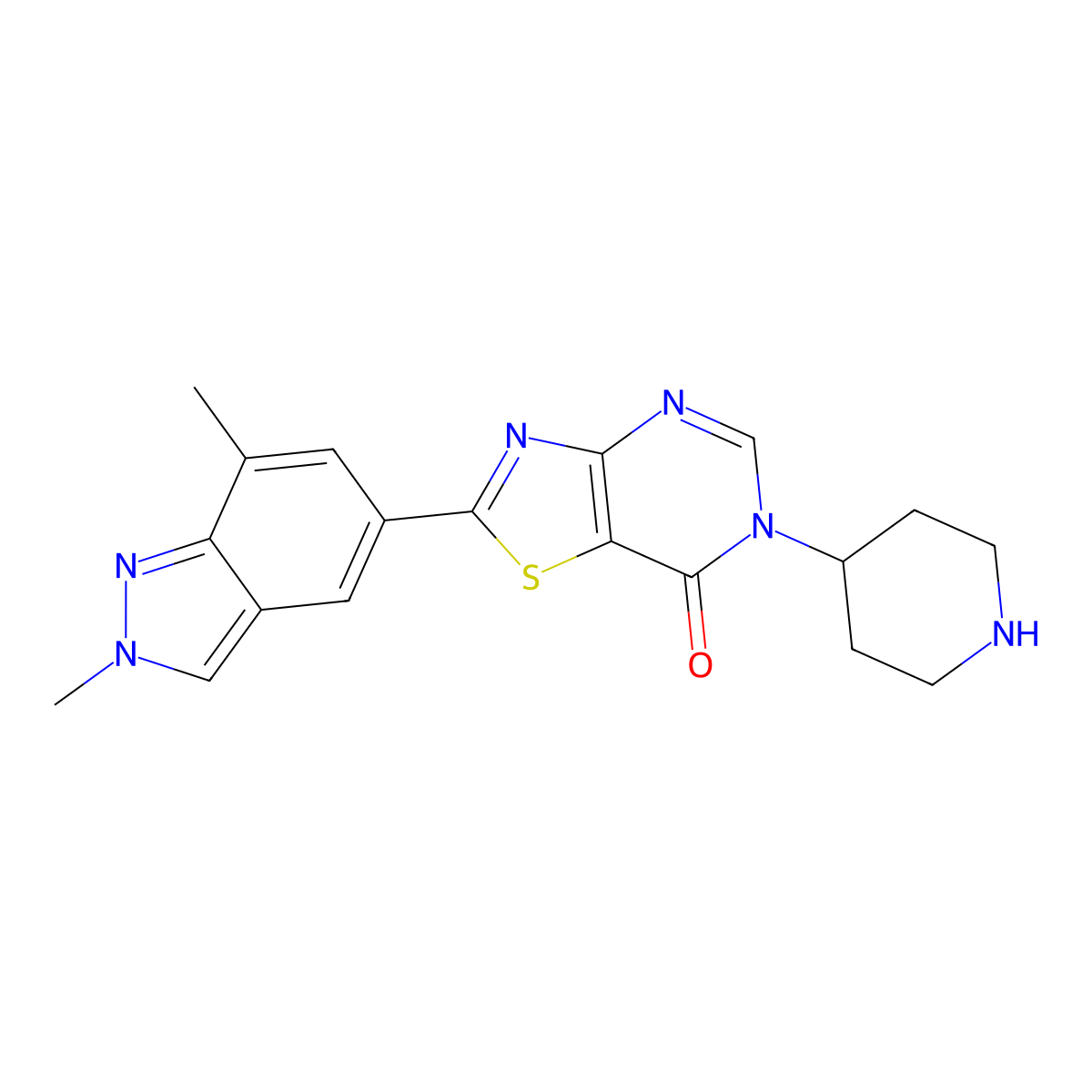 RNA splicing modulator 1 molecular structure, CAS 2726461-38-5