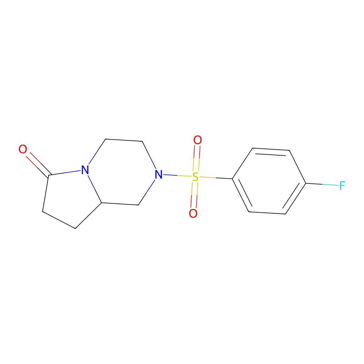 Unifiram molecular structure, CAS 272786-64-8