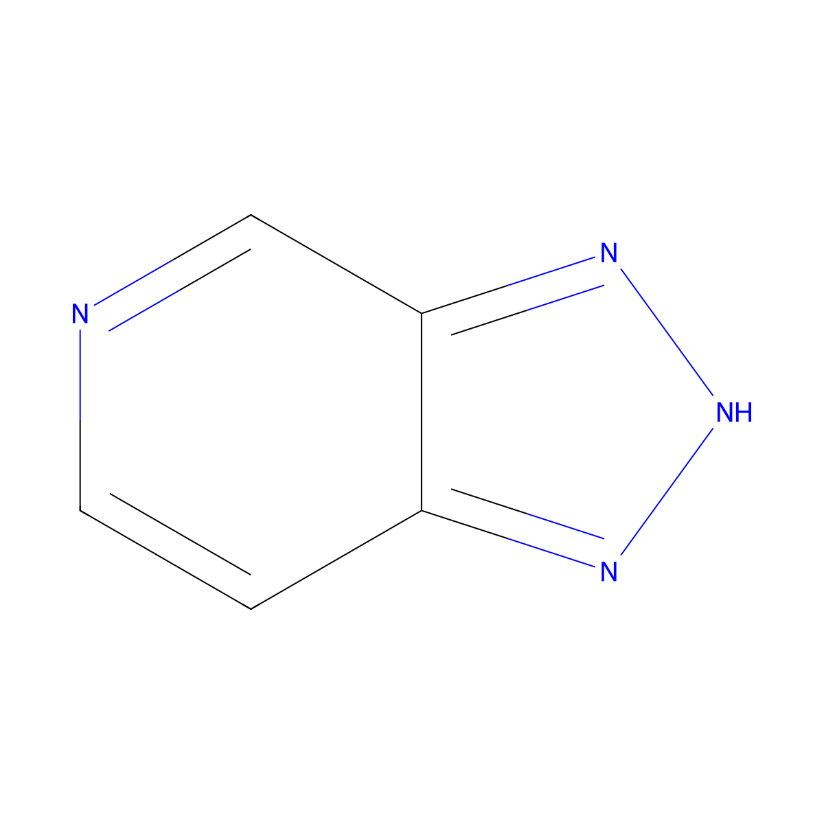 1H-1,2,3-Triazlo(4,5-c)pyridine molecular structure, CAS 273-05-2