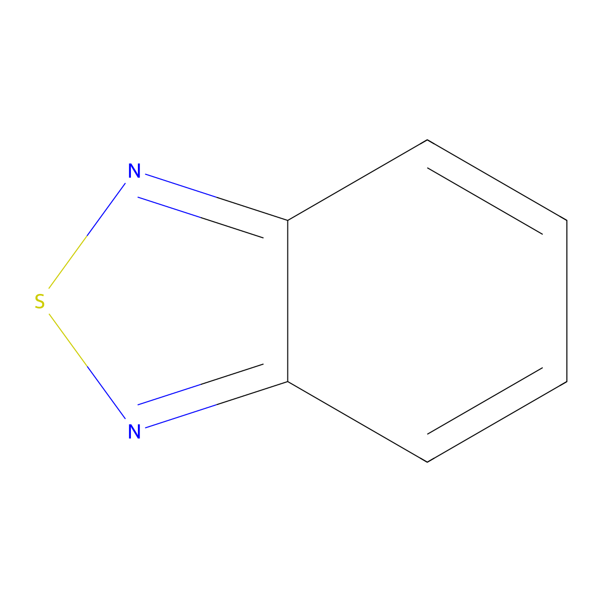 2,1,3-Benzothiadiazole molecular structure, CAS 273-13-2