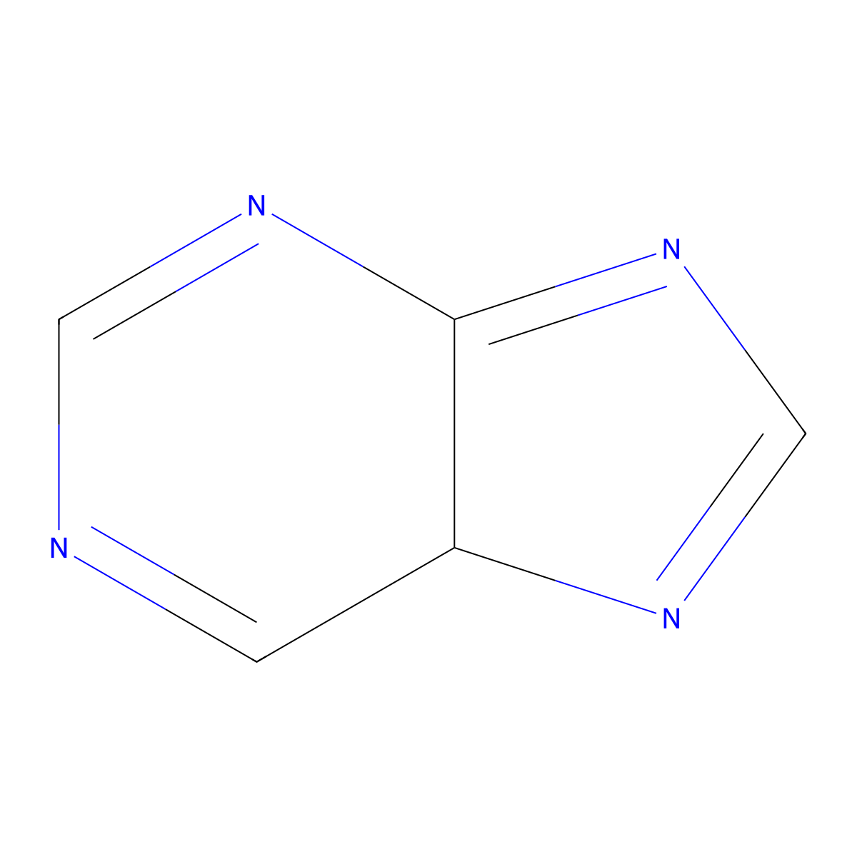 5H-purine molecular structure, CAS 273-24-5