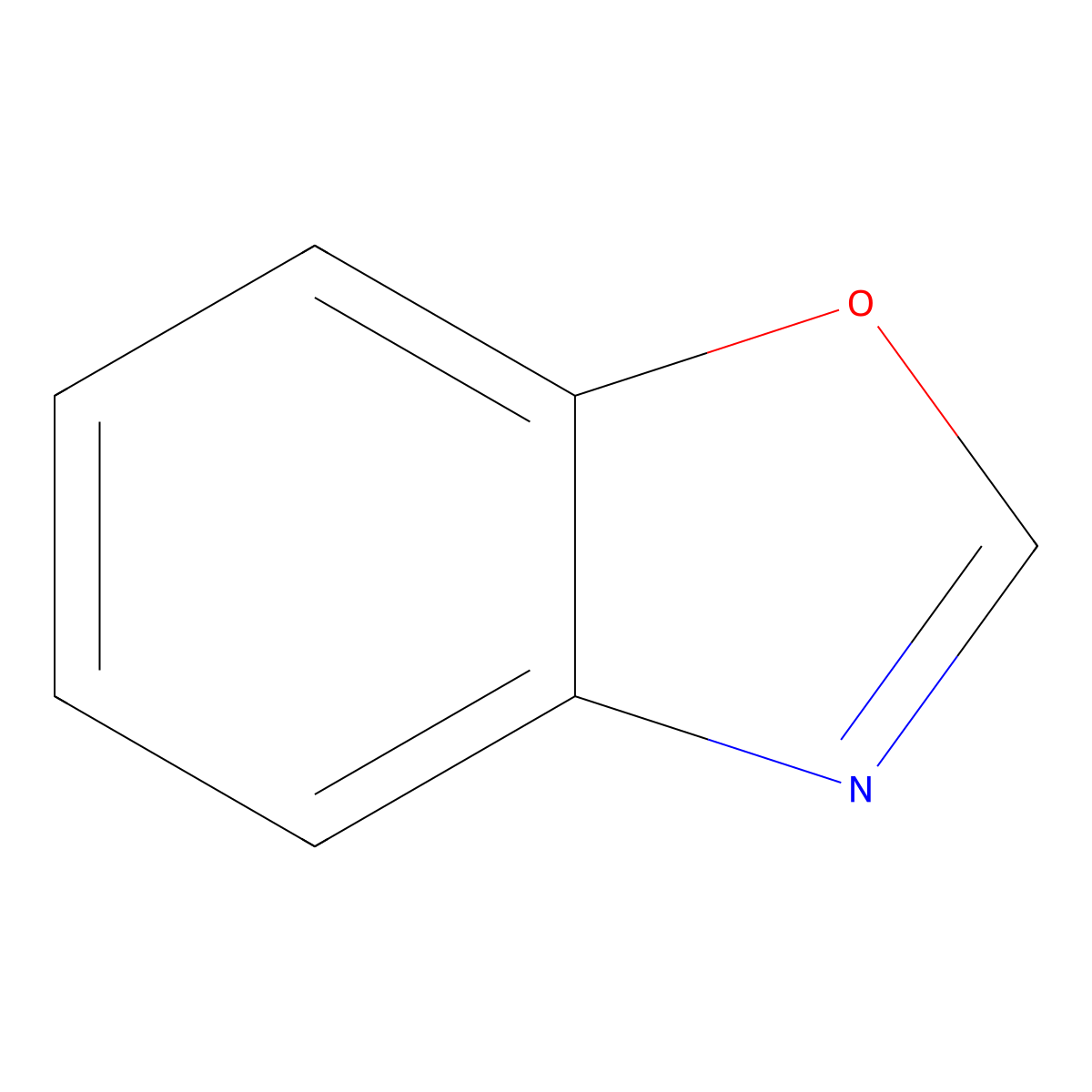 Benzoxazole molecular structure, CAS 273-53-0