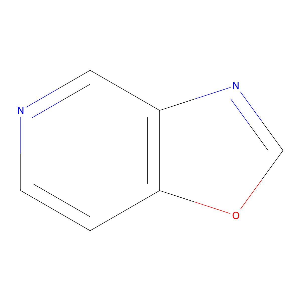 Oxazolo[4,5-C]pyridine molecular structure, CAS 273-56-3
