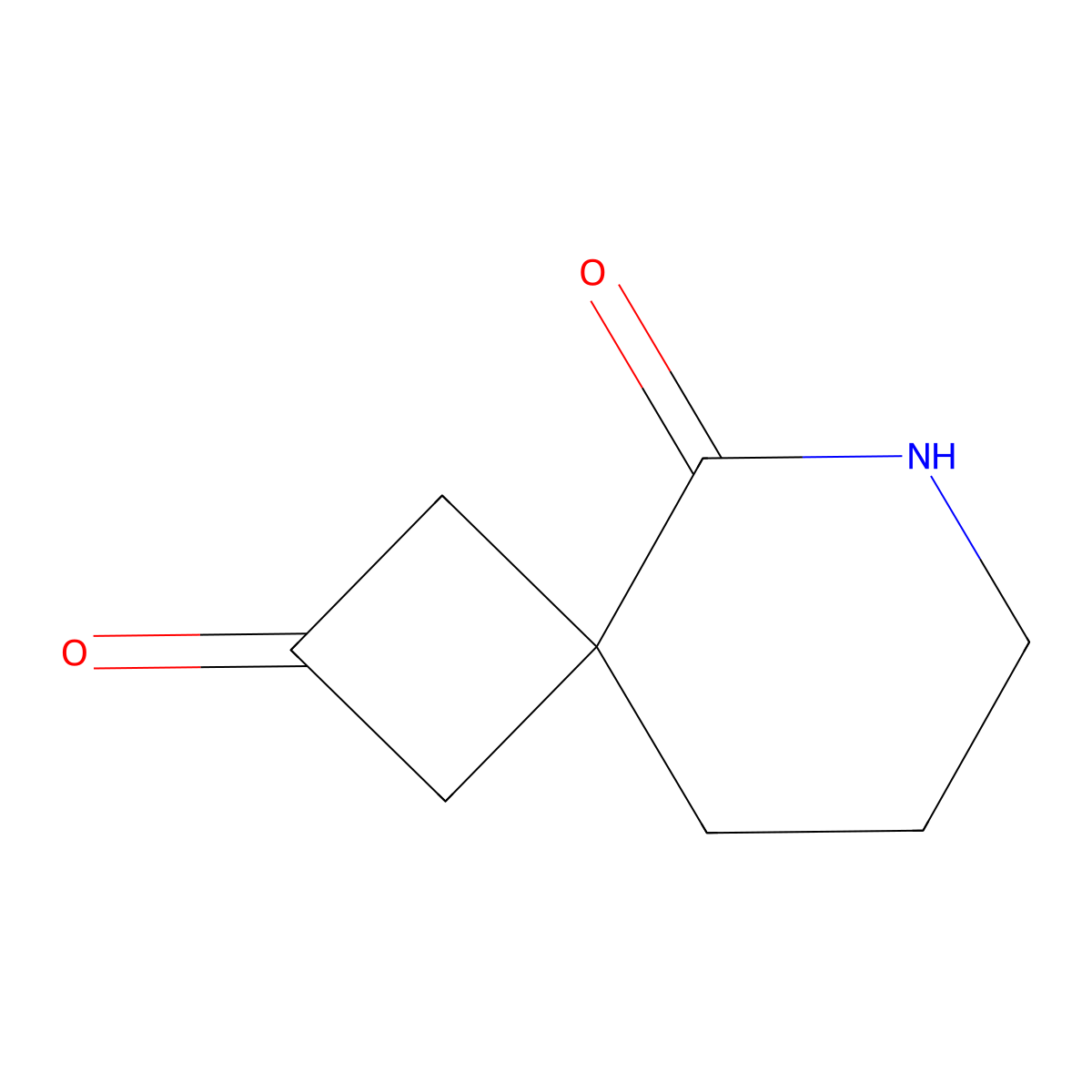 6-Azaspiro[3.5]nonane-2,5-dione molecular structure, CAS 2731007-49-9