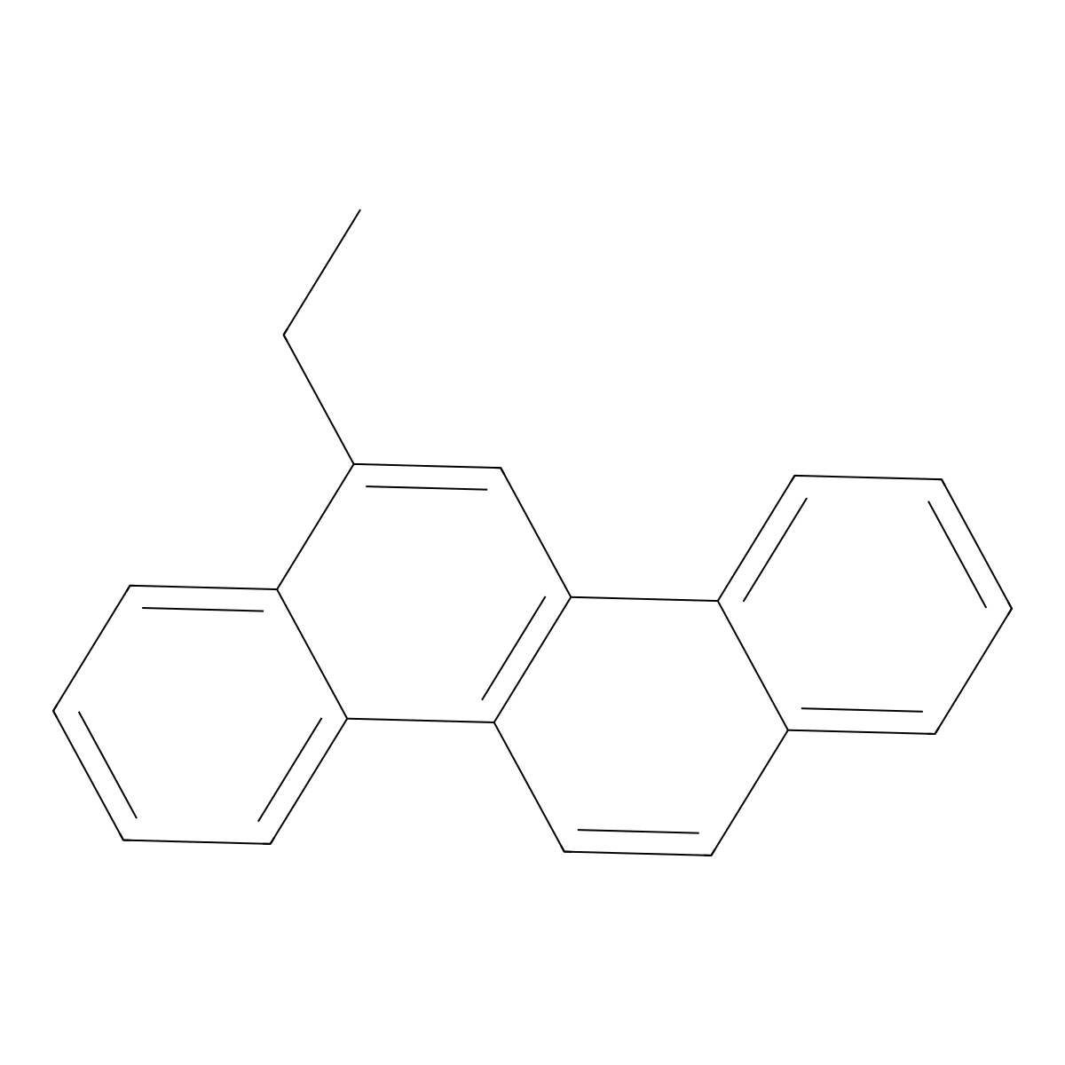 6-Ethylchrysene molecular structure, CAS 2732-58-3