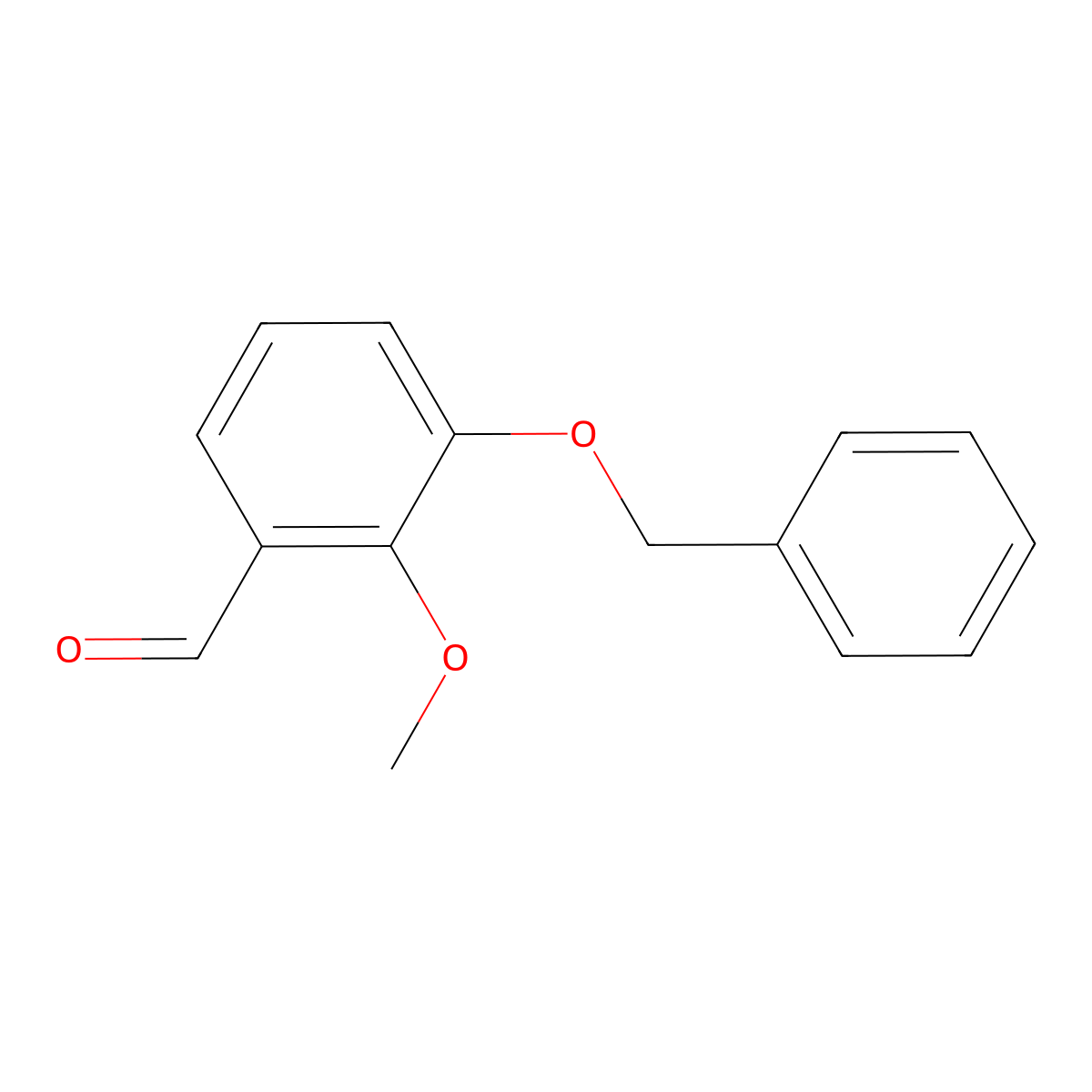 3-(Benzyloxy)-2-methoxybenzaldehyde molecular structure, CAS 273200-57-0