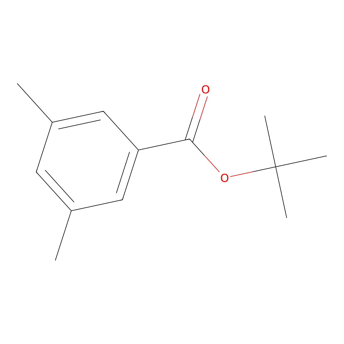 Tert-butyl 3,5-dimethylbenzoate molecular structure, CAS 273203-82-0