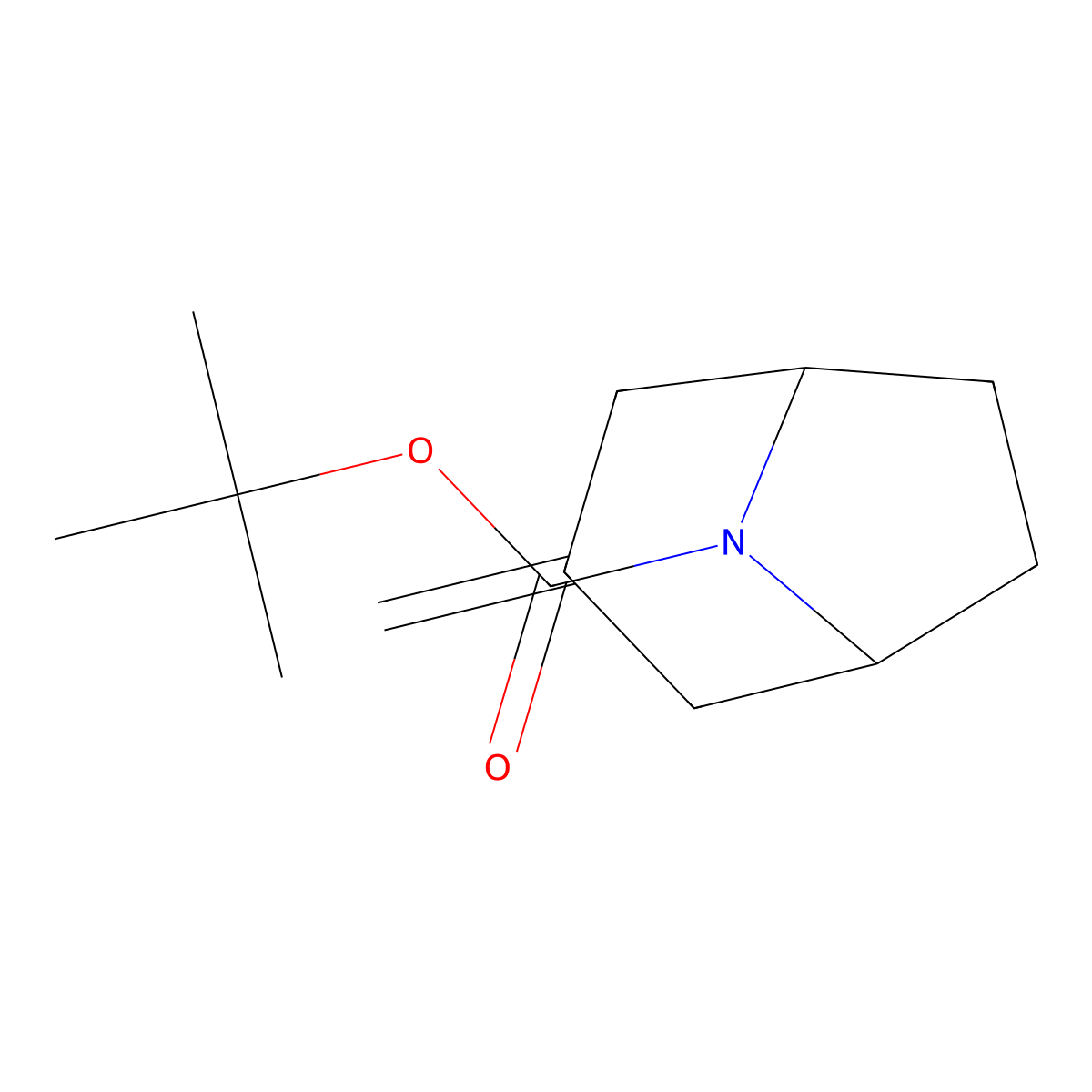 3-Methylene-8-boc-8-azabicyclo[3.2.1]octane molecular structure, CAS 273207-57-1