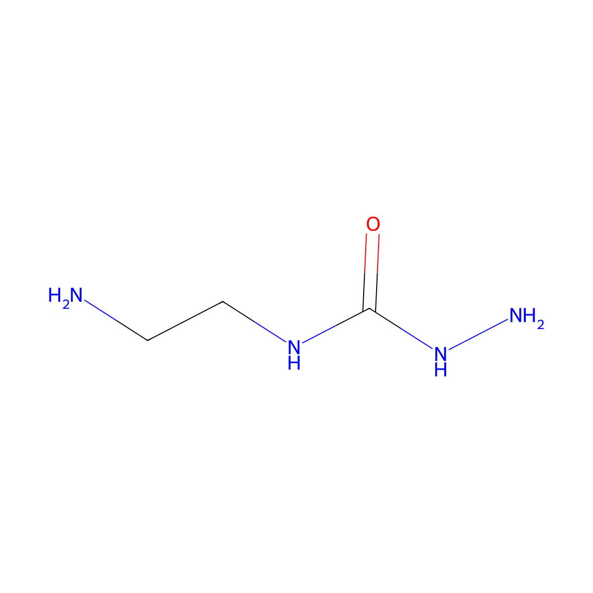 3-Amino-1-(2-aminoethyl)urea molecular structure, CAS 27327-74-8