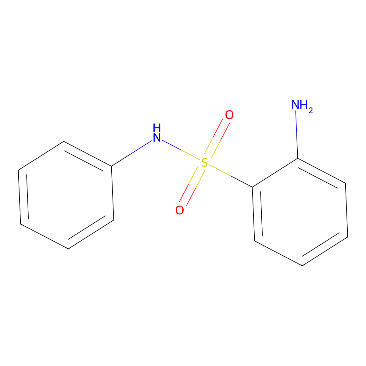 2-amino-N-phenylbenzene-1-sulfonamide molecular structure, CAS 27332-20-3