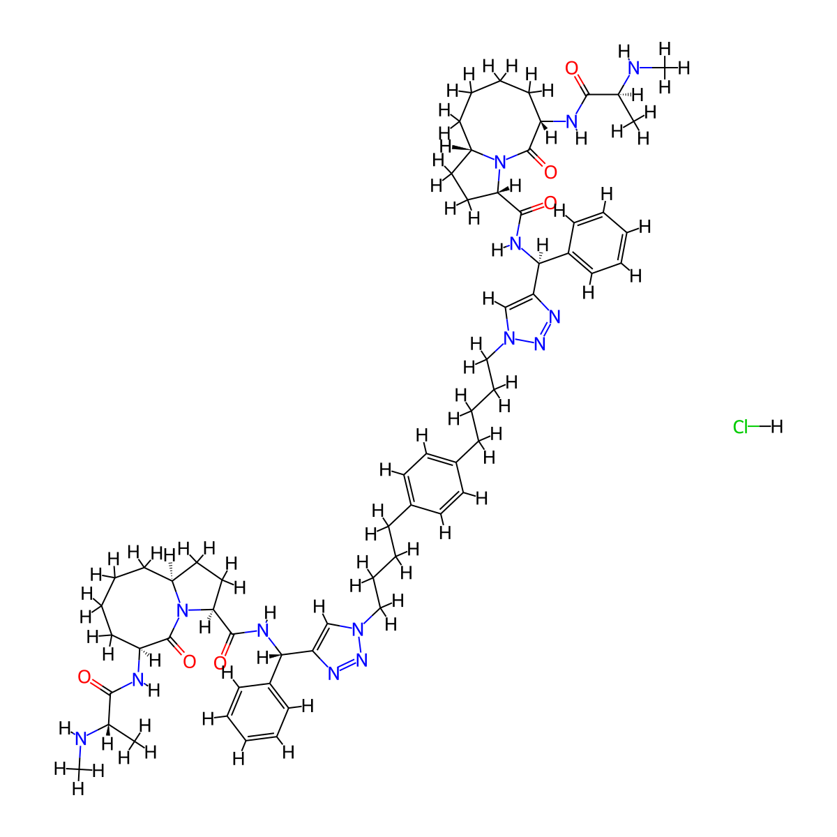SM-164 Hydrochloride molecular structure, CAS 2734174-02-6