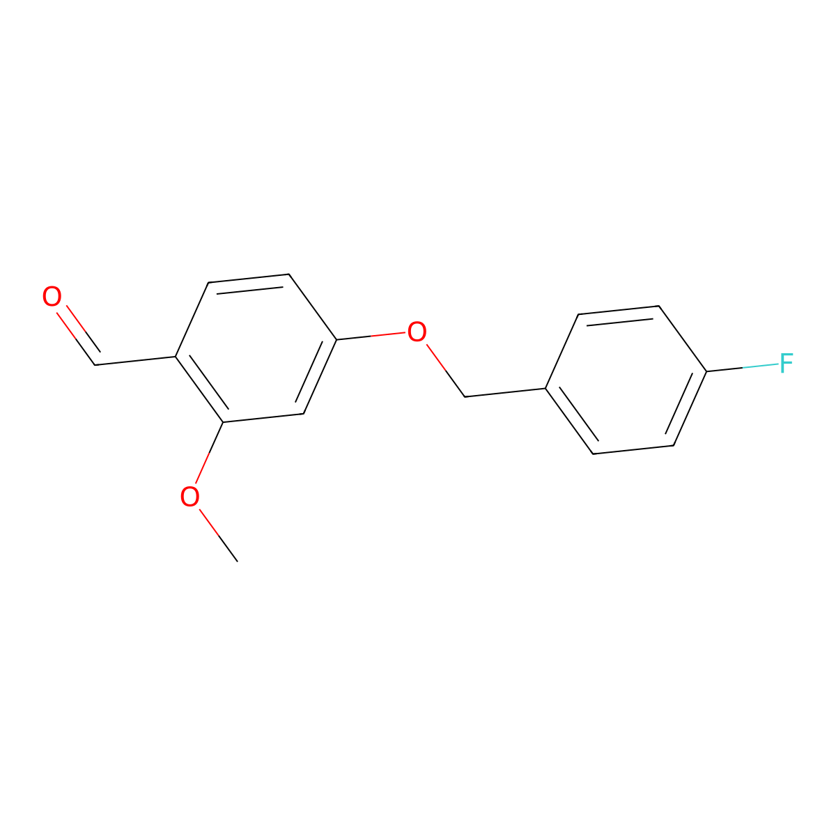 4-((4-Fluorobenzyl)oxy)-2-methoxybenzaldehyde molecular structure, CAS 2734773-10-3