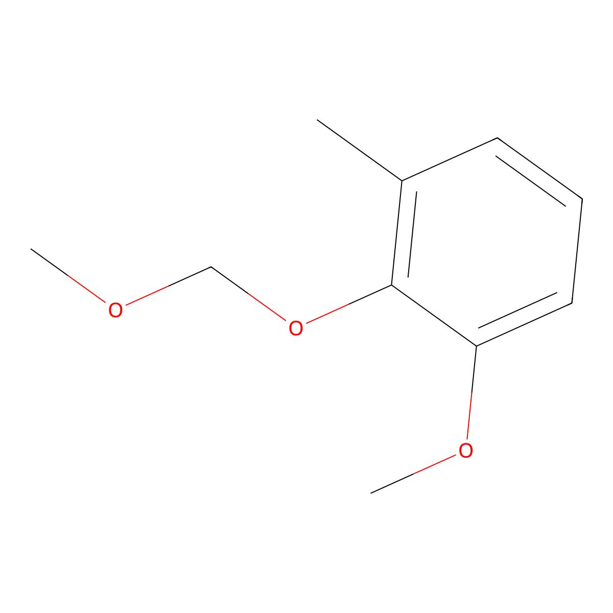 1-Methoxy-2-(methoxymethoxy)-3-methylbenzene molecular structure, CAS 2734775-22-3