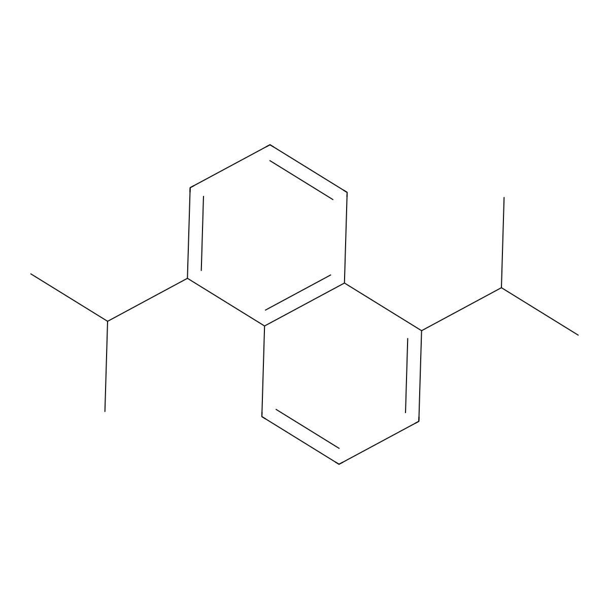 1,5-Diisopropylnaphthalene molecular structure, CAS 27351-96-8