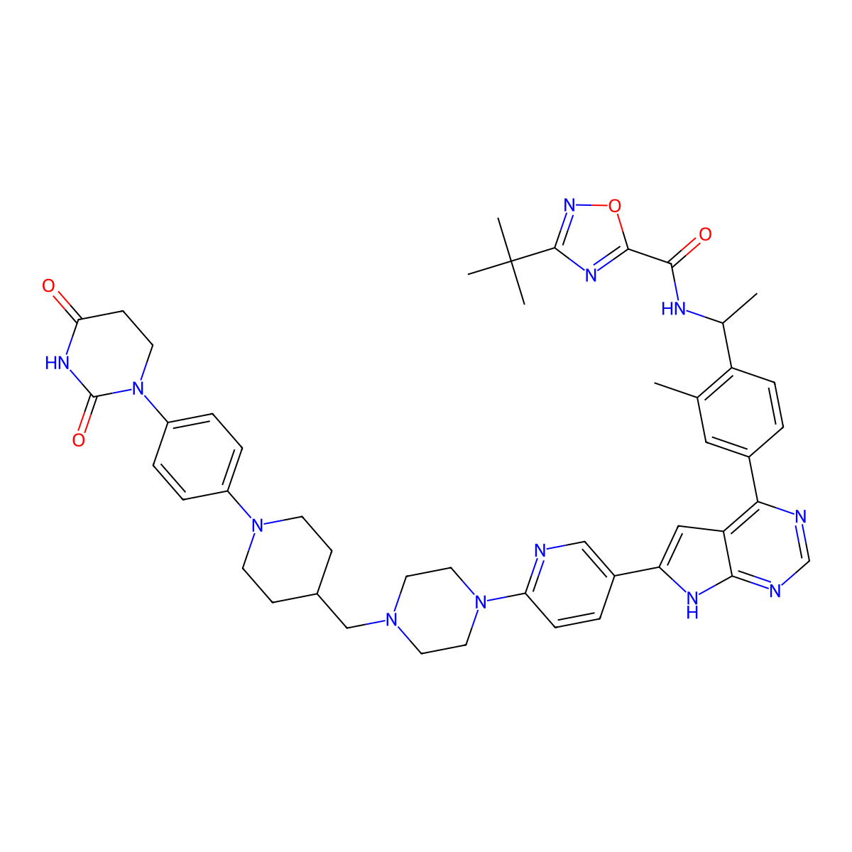 Catadegbrutinib molecular structure, CAS 2736508-60-2